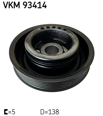 SKF VKM 93414 Riemenscheibe, Kurbelwelle